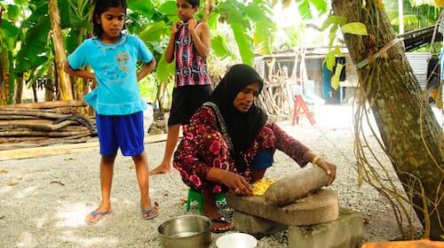 The Maldives-local people