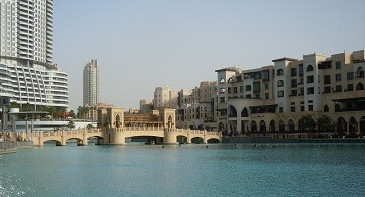 View of Souk Al Bahar, Dubai