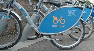 Renting bikes-Nextbike