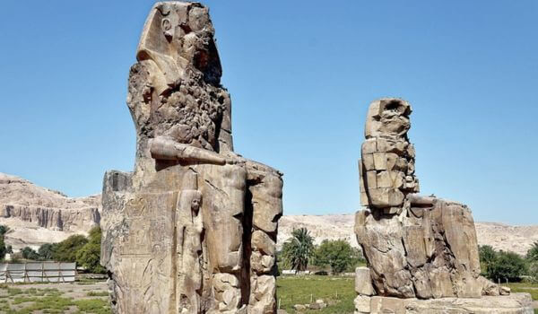 Colossi of Memnon, Egypt
