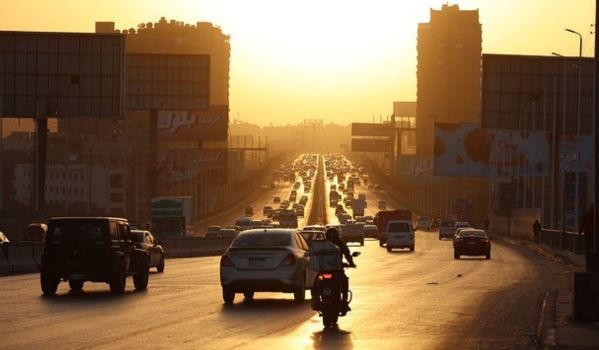 Highway in Egypt