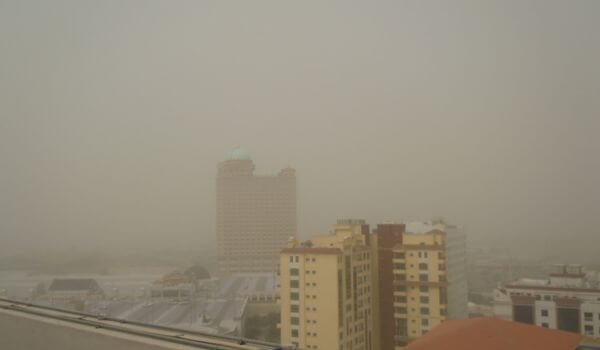 Sandstorm in Dubai