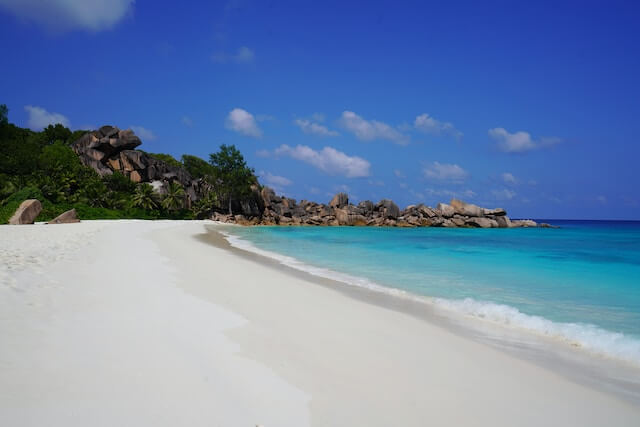 Grand Anse Beach, La Digue Island Seychelles