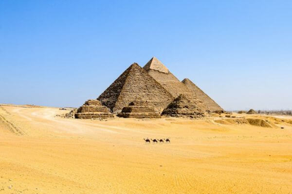 The Great Pyramid of Giza in Egypt
