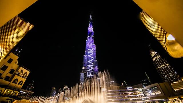 View of Burj Khalifa, Dubai