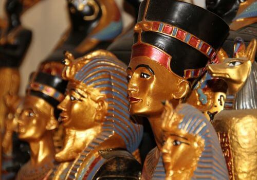Egyptian sculptures souvenirs