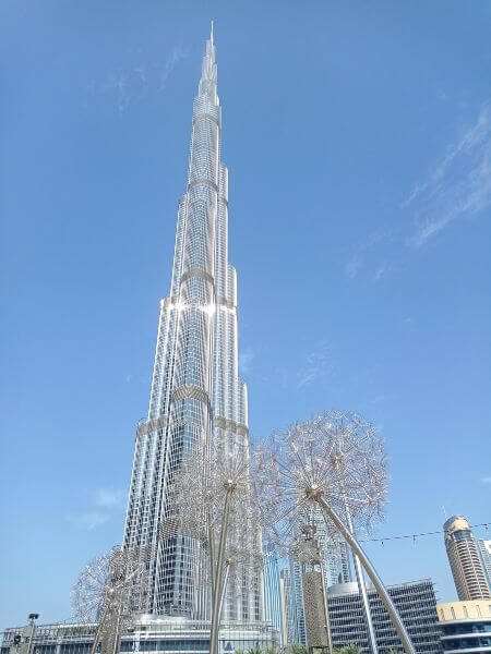 Burj Khalifa, Dubai, the tallest building in the world