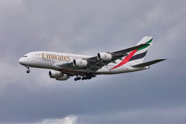 Emirates Airline plane