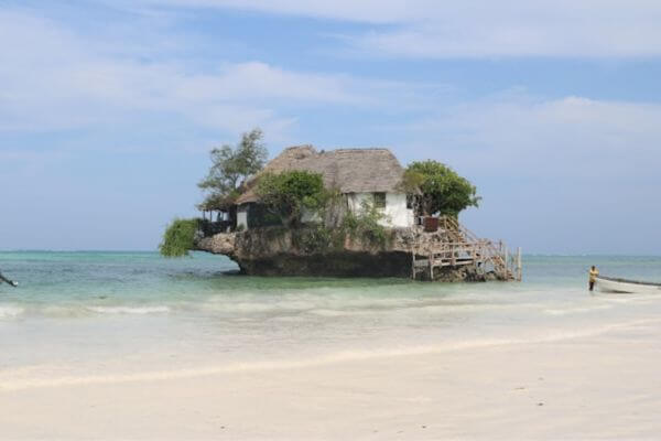 The Rock Restaurant on Michamvi Beach Zanzibar
