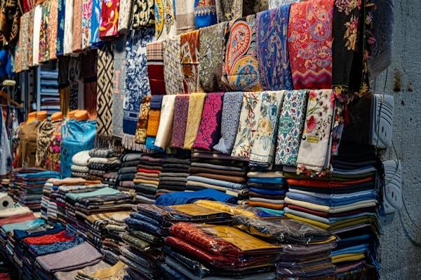 Textile on Arabic market