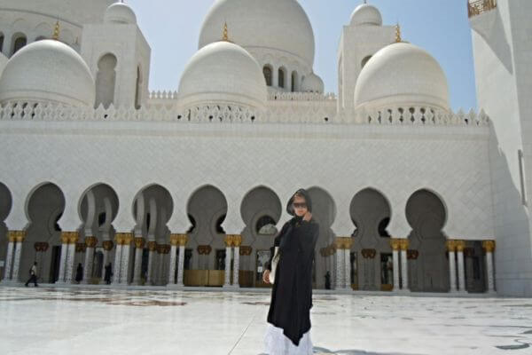 Me in Sheikh Zayed Grand Mosque, Abu Dhabi