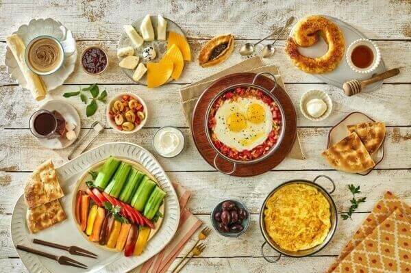 Breakfast at Nisantasi Restaurant, Cairo